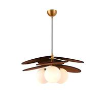 Modern Boho 5-Light Bubble Pendant Light - Milk Glass Globe Shade with Boho an, Adjustable d Hanging Fixture for Dining Room Kitchen Island