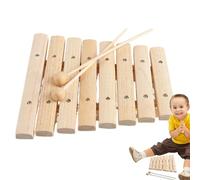 Modern Boho Xylophone for Kids - Precision-Tuned Kids' Drum & Percussion Instruments | Boho 8-Tone Safe Musical Instruments Toy
