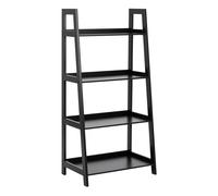 Modern Bookcase - 4 Shelves, Free-Standing, Home Office Storage Unit