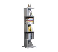 Modern Bookshelf, Solid Wood Multi-Tier Storage Bookcase, Free Combination Design, Corner Stand Display Case for Books and More