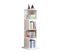 Modern Bookshelf, Solid Wood Multi-Tier Storage Bookcase, Free Combination Design, Corner Stand Display Case for Books and More