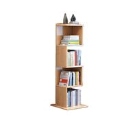 Modern Bookshelf, Solid Wood Multi-Tier Storage Bookcase, Free Combination Design, Corner Stand Display Case for Books and More