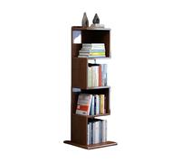 Modern Bookshelf, Solid Wood Multi-Tier Storage Bookcase, Free Combination Design, Corner Stand Display Case for Books and More