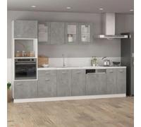 Modern Bottom Cabinet Display Kitchen Storage Cupboard Engineered Wood Unit