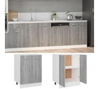 Modern Bottom Cabinet Kitchen Storage Cupboard Kitchen Storage Shelf & Door Unit