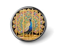 Modern Bouquet Leaves Lapel Pin Fashion Brooch Pin Cute Button Badges