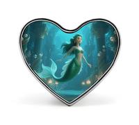 Modern Bouquet Leaves Lapel Pin Fashion Brooch Pin Cute Button Badges Heart Shape