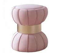 Modern Bow Tie Hours Ottoman with d Trim Small Accent Foot Stool for Living Room Bedroom or Balcony Fur Piece