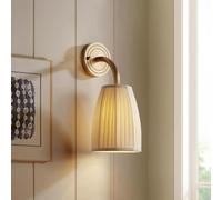 Modern Brass Century Brush Brass Wall Sconce Luxury Art Deco Light Fixture, Chandelier