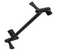 Modern Brief Shower Arm Extension for Elegant Bathroom Upgrade Permanent Metal Alloy Build Metal Alloy Arm