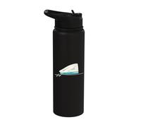 Modern Building Architecture Art Stainless Steel Insulated Water Bottle