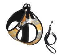 Modern Bullhead Element Dog Harness - Equipped with Reflective Straps and Quick Release Buckles - Suitable for Small Cats and Dogs
