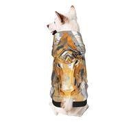Modern Bullhead Element Dog Hoodie â€“ Soft & Breathable Polyester Pet Clothes for Small, Medium, and Large Dogs