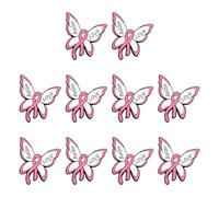 Modern Butterfly Brooch with Ribbon Symbol for Advocacy and Public Welfare Gift Accessories Coat Decorative Pin