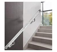 Modern C Acrylic Bubble Railing - Stylish Indoor/Outdoor Solution for Hallways, Lofts, Porches & Stairs - Sl oor Handle for Contemporary Homes