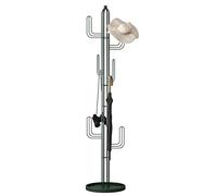 Modern Cactus Coat Rack - Simple Northern European Clothing Frame for American Living Room Stylish Green Hanger Furniture Functional Storage Solution