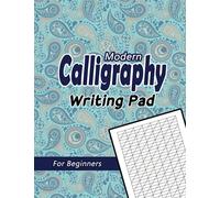 Modern Calligraphy Writing Pad for Beginners: Blank Calligraphy Writing Paper for Kids, Calligraphy Practice Workbook, Calligraphy Notebook & journal, 110 Large Pages 8.5 x 11