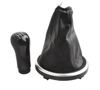 Modern Car Gear Knob for Ford Fiesta, for Fusion & for Transit Connect from 2002 Enhance Driving Experience (Handball + Cover Black)