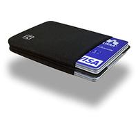 Modern Carry Slim Credit Card Wallet Ultra Thin - Black - One Size