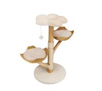 Modern Cat Climbing Tree Real Wood Cat Tree Tower