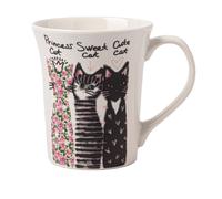 Modern Cat Mugs 350ml Assorted Design