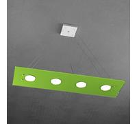 Modern Ceiling Light 1088/45-Ne Glass White And Black 4Xg9