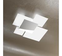 Modern Ceiling Light 1088/70-Bi Glass White 4Xe27