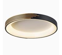 Modern Ceiling Light Fixture Side-lit Round LED Flush Mount Kitchen Lights with Remote Control Ultra Slim Ceiling Lamp for Bedrooms, Hallways, and Laundry Rooms