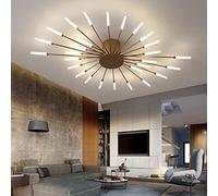 Modern Ceiling Light LED Ceiling Lamp Fireworks Design Chandelier Creativity Bedroom Living Room Wall Lamp Reception Hall Office Children's Room Indoor Lighting Decorative Lights (Gold,28 Heads)