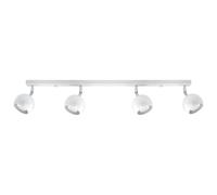 Modern Ceiling Light OCULARE 4L 4-Light Steel White GU10 LED SOLLUX LIGHTING