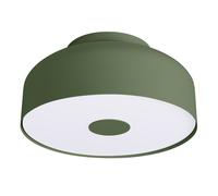 Modern Ceiling Light OMIQ 4-Light Steel Olive green E27 LED SOLLUX LIGHTING