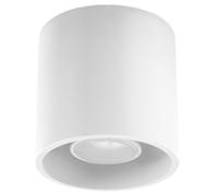 BOHO Ceiling Lamp ORBIS 1 Aluminium White GU10 LED SOLLUX LIGHTING Living room