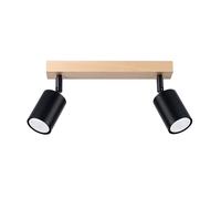 Ceiling lamp VERDO 2 black