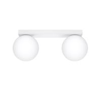 Modern Ceiling Light YOLI 2 2-Light Steel White G9 LED SOLLUX LIGHTING