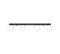 Modern Ceiling Light YOLI 4 4-Light Steel Black G9 LED SOLLUX LIGHTING