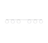Modern Ceiling Light YOLI 6 6-Light Steel White G9 LED SOLLUX LIGHTING