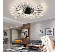 Modern Ceiling Lights Led Living Room, 3000K - 6000K Ceiling lamp LED Ceiling Light dimmable with Remote Control, Ceiling Lighting Fireworks Design for Living Room Children's Room Kitchen ha