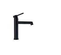 Modern Ch Plated Kitchen Faucet 360° Single Handle Mixer Slish Bathroom Sink Tap 6 Color Opts Polished h & Easy to Install (Black S)