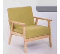 Modern Chair - Stylish Retro Design with Wood Frame - Comfortable Armchair for Living Room Bedroom Balcony - Chic & Trendy Home Decor
