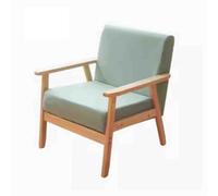 Modern Chair - Wooden Frame & Retro Design - Stylish Armchair for Living Room Bedroom Balcony - Comfortable & Chic Furniture Piece