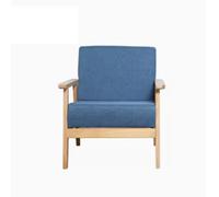 Modern Chair - Wooden Frame & Retro Design - Stylish Armchair for Living Room Bedroom Balcony - Comfortable & Chic Seating Solution