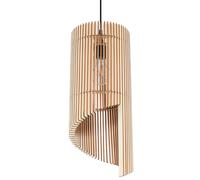 Modern Chandelier ALEXIA Natural Wood E27 LED SOLLUX LIGHTING Indoor Any room
