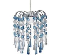 Modern Chandelier Ceiling Ely Light Shades Acrylic Droplet Pendant Crystal Beads