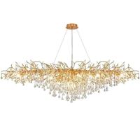 Modern Chandelier, Ceiling Light Ceiling Chandelier Lamp, Chandelier Light Shades Ceiling Nordic LED Chandelier Lighting Modern Decor Living Room Restaurant Crystal Hanging Lamps Hotel Chandeliers Cei