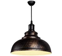 Modern Chandelier, Pendant Light Fixture V-intage Chandelier Retro Industrial Style, Ceiling Restaurant Cafe Creative Single Head, E27 Lamp Kitchen Island(A)