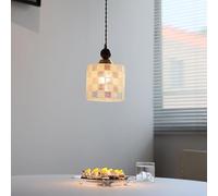 Modern Chandelier, Shell Glass LED Pendant Light Fixture Stair Kitchen Living Room Indoor Home Decor Nordic Modern Hanging Pendelleuchte(Type B)
