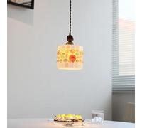 Modern Chandelier, Shell Glass LED Pendant Light Fixture Stair Kitchen Living Room Indoor Home Decor Nordic Modern Hanging Pendelleuchte(Type A)