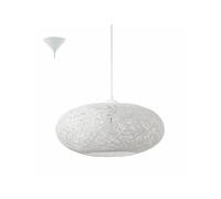 Modern Chandelier with 1 Light White D.45 Collection GL1202