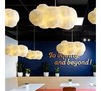 Modern Chandeliers Ceiling Lights, Creative Cloud Sheep, Children's Clothing Store Cotton Floating -Many Sizes are Available(30cm)