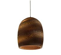 Modern Chaner Honeycomb Paper Pendant Light Japanese Style Cardboard Hanging Lamp Old-Fashioned Decorative Suspension Lighting Fixture for Living Room Kitchen Island Bar Entryway Bathroom(B) (One (On